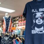 T-shirt with Donald Trump