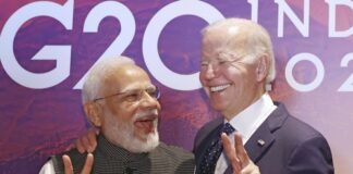 Joe Biden and Narendra Modi