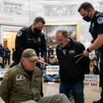 STUNNING Capitol Raid: Disabled Vets Hauled Away… Veterans being arrested during a protest in the Capitol building