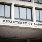 Building facade with DEPARTMENT OF LABOR signage