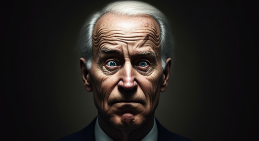 Close,Up,Photo,Of,An,Old,Mind,That,Seems,Confused Close-up portrait of an elderly man with a serious expression and dramatic lighting
