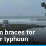 Guam on alert as Super Typhoon Bavi closes in • FRANCE 24 English