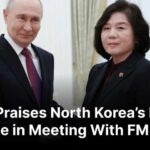 Putin Meets North Korean Foreign Minister, Praises Pyongyang's Support in Ukraine War | AC1G