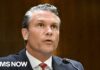 Hegseth pressed on how Iran is launching strikes if their capabilities were destroyed as he said