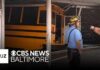 Maryland School for the Blind bus crashes into building, 3 hurt