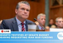 Live: Pete Hegseth testifies at Senate budget hearing requesting supplemental Iran war funding