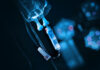 Dead Donor Rule Under Fire Close-up of an IV drip setup with a blue background