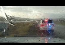 Watch: Dashcam captures vehicle slamming into 2 patrol cars on I-15 in Southern Utah