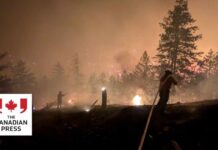 B.C. wildfire forces more than 20,000 people to evacuate