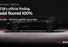 High-Speed Tesla Horror Inside A Home NTSB: Driver Floored the Pedal to 100% — Not FSD's Fault | Tesla Briefing Jul 16