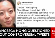 'Do You Still Believe That Thanksgiving Should Be Canceled?': Francesca Hong Grilled On Past Tweets