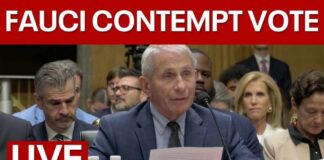 LIVE | Fauci contempt hearing: Senate panel votes to hold Dr. Anthony Fauci in contempt