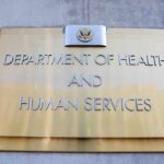 Department of Health and Human Services building plaque