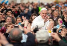 Holy See Moves—Doctrine Still Off-Limits? religious leader in white robes waving to a crowd