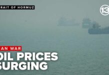 U.S. and Iran attack each other again, sending oil prices up