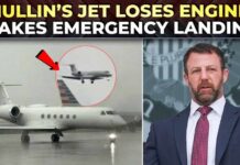 DHS Secretary Mullin’s plane loses engine, makes emergency landing at Ronald Reagan Airport