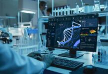 New DNA Evidence Links Bundy To Teen’s Murder Scientist analyzing DNA model on computer in laboratory
