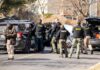 13-Year-Old Girl Missing, Last Seen With 19-Year-Old Police and sheriff officers gather around vehicles on a suburban street