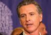 Gavin Newsom speaking at an event
